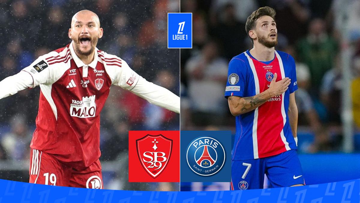 Brest – PSG: probable line-ups