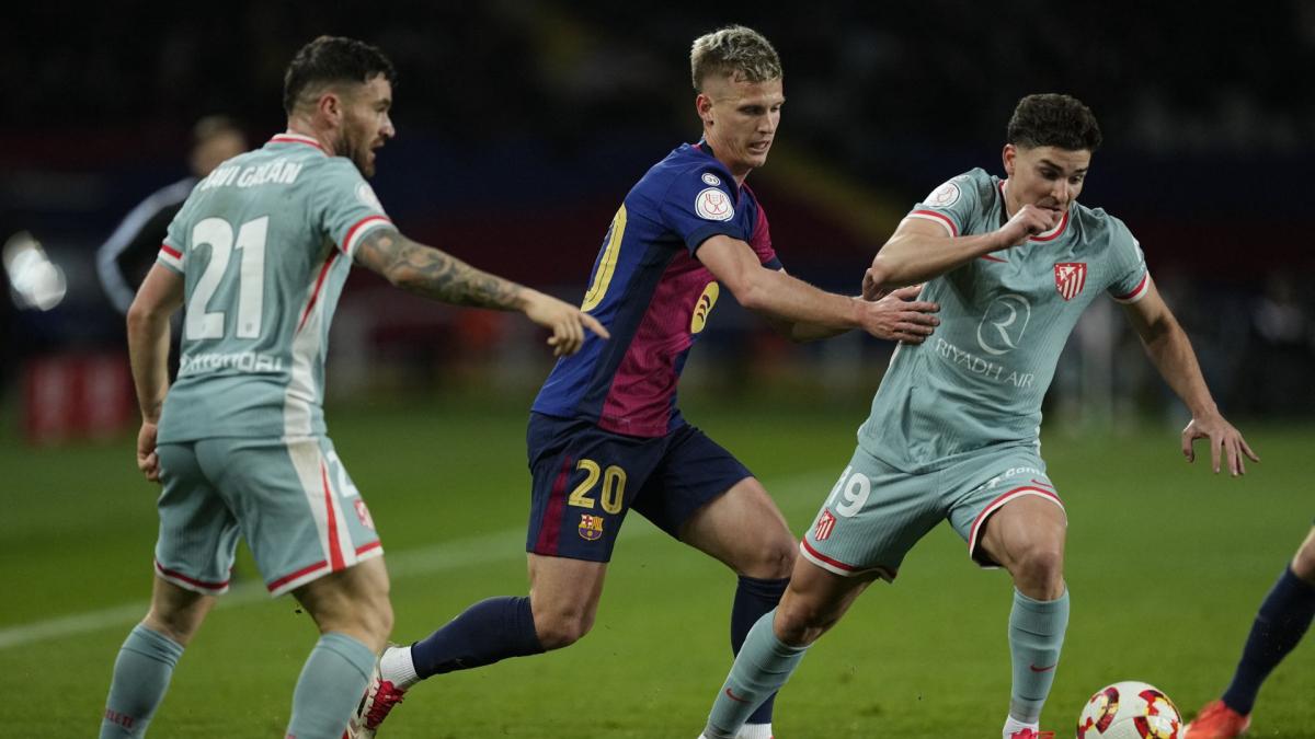 Dani Olmo doesn't understand Atlético for Alvarez