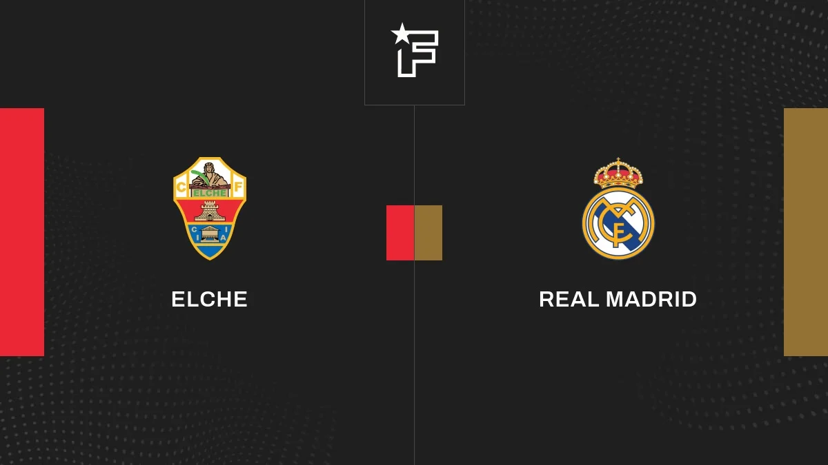 Follow the Elche-Real Madrid match live with commentary Live 9:20 p.m. – Liga