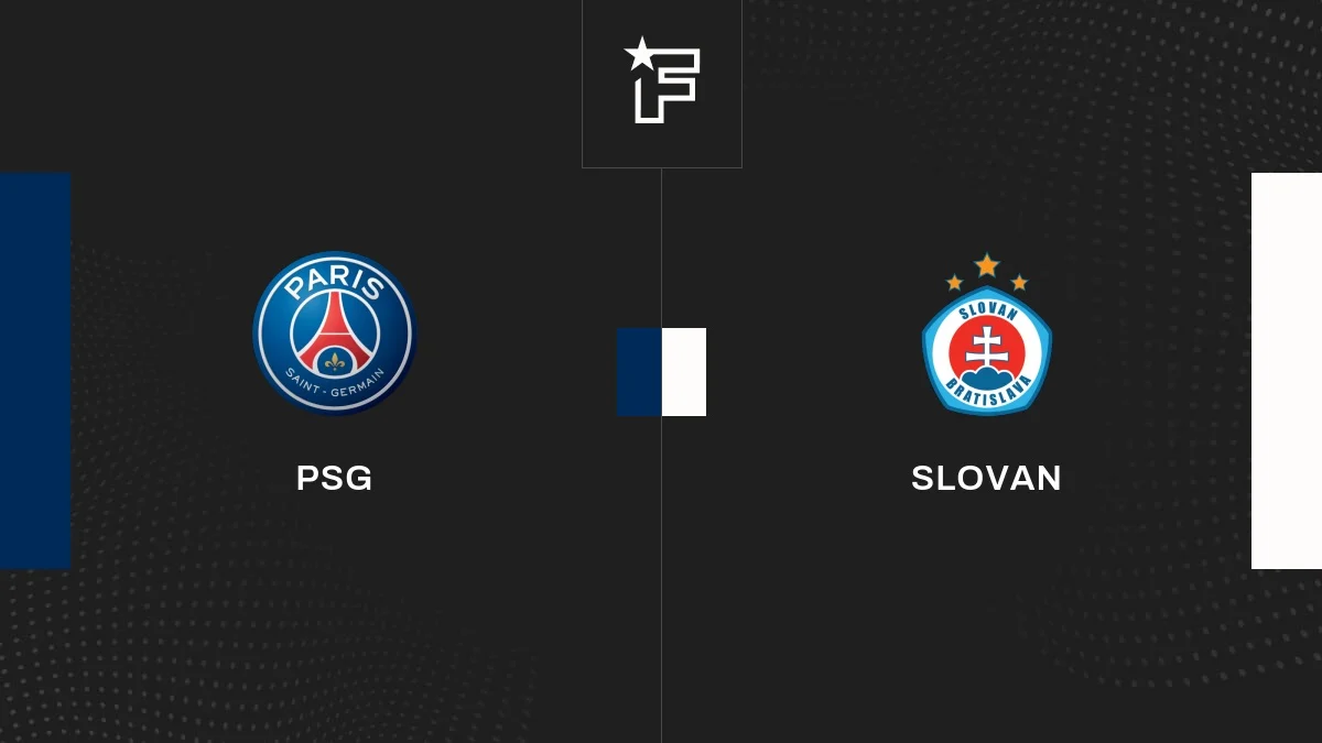 Follow the Paris Saint-Germain-Slovan Bratislava match live with commentary Live 20:50 - Champions League