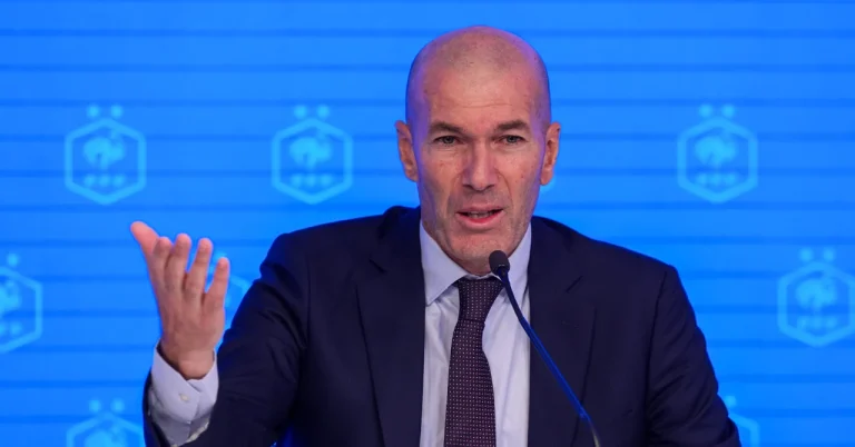 French team: Zinedine Zidane's shattering announcement