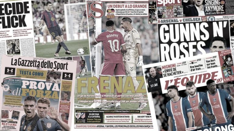 Kylian Mbappé gets beaten up by the press, the designated culprits of PSG's defeat