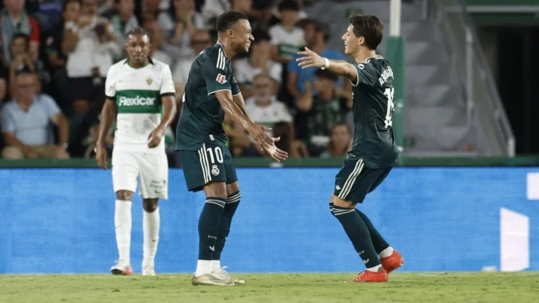 Liga: Real Madrid are doing very well on the Elche pitch