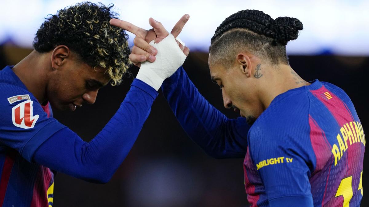 Liga: with a double from Lamine Yamal, FC Barcelona continues against Levante!