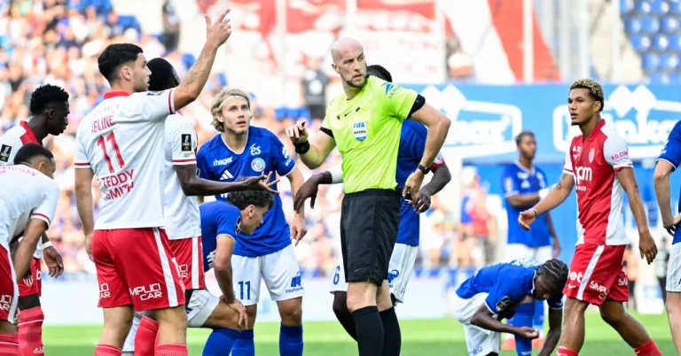 Ligue 1: Huge refereeing scandal denounced after Strasbourg-Monaco