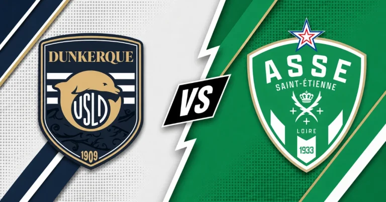Ligue 2: Dunkirk-ASSE, which channel broadcasts the match?