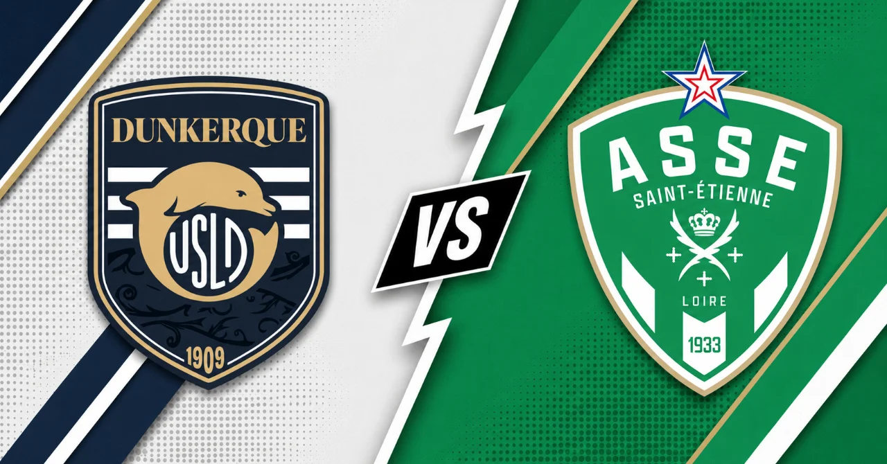 Ligue 2: Dunkirk-ASSE, which channel broadcasts the match?