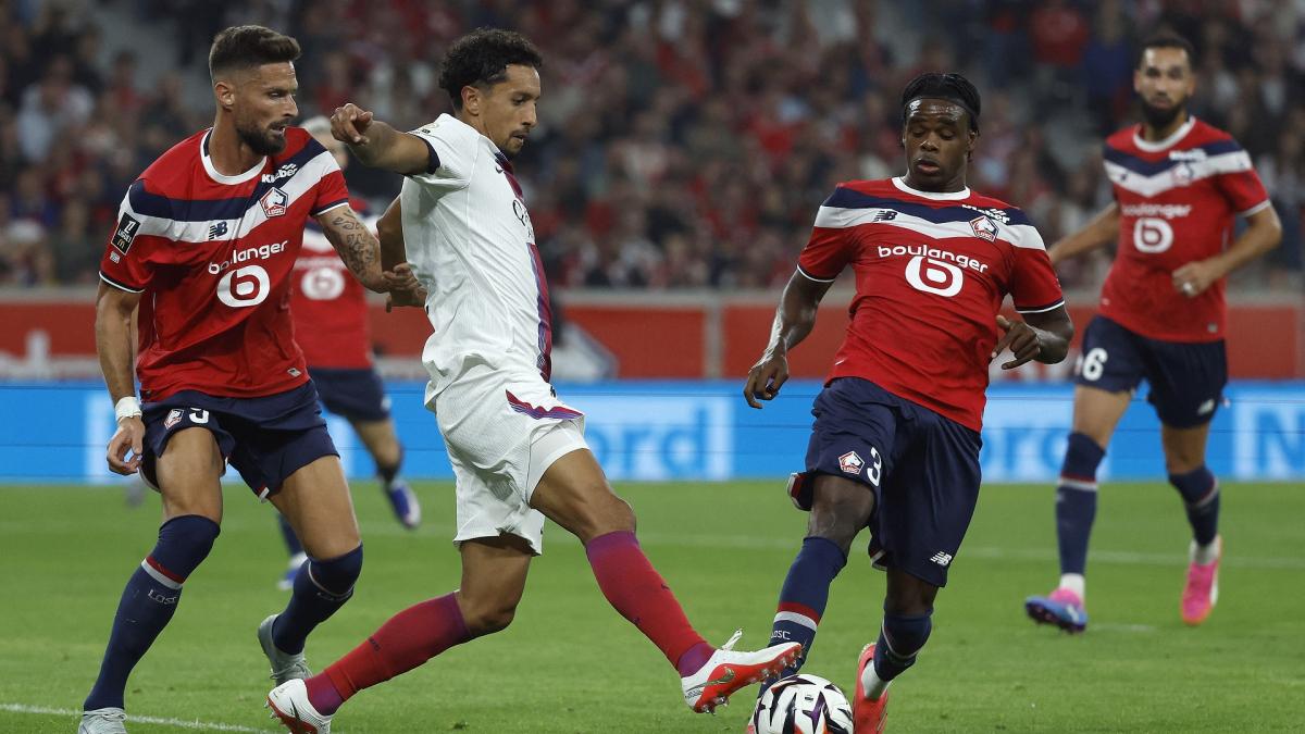 Lille-PSG: the ref cam reveals the scene which caused controversy over added time