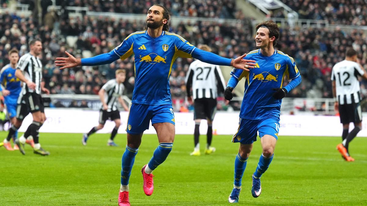 PL: Leeds United makes short work of Newcastle and gets on the podium