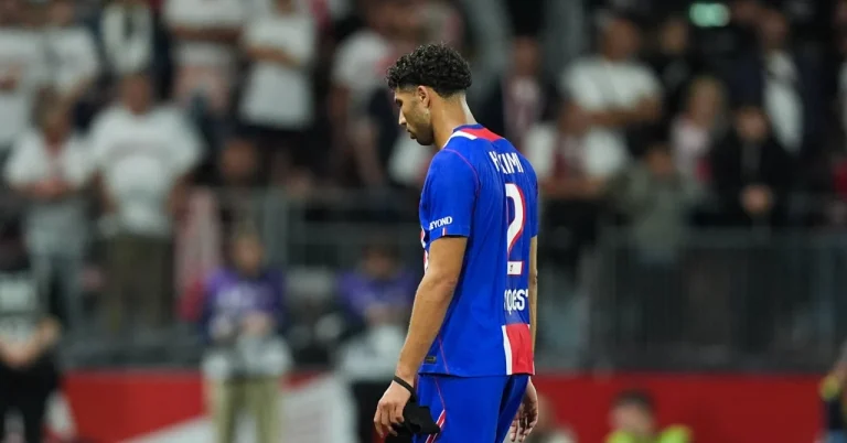 PSG: Achraf Hakimi, the verdict is in after his injury exit