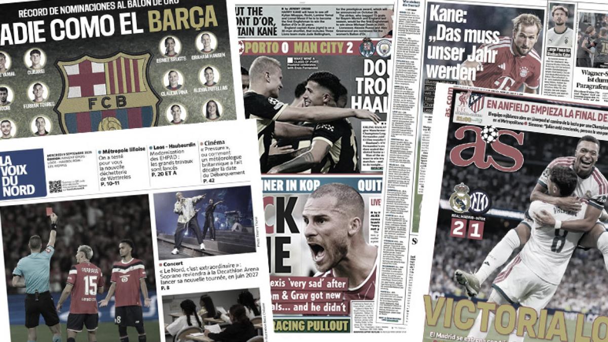 PSG decided for the Ballon d'Or, the press still amazed by Thibaut Courtois