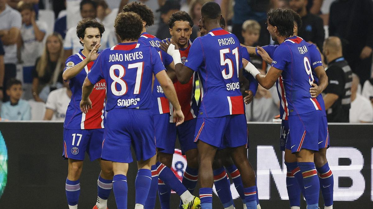 PSG: the crazy images of landing in Paris after the victorious Classic