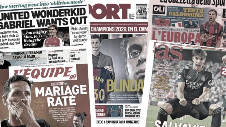 Spain is crazy about supersub Carlos Espi, Barça will decide on Raphinha's future