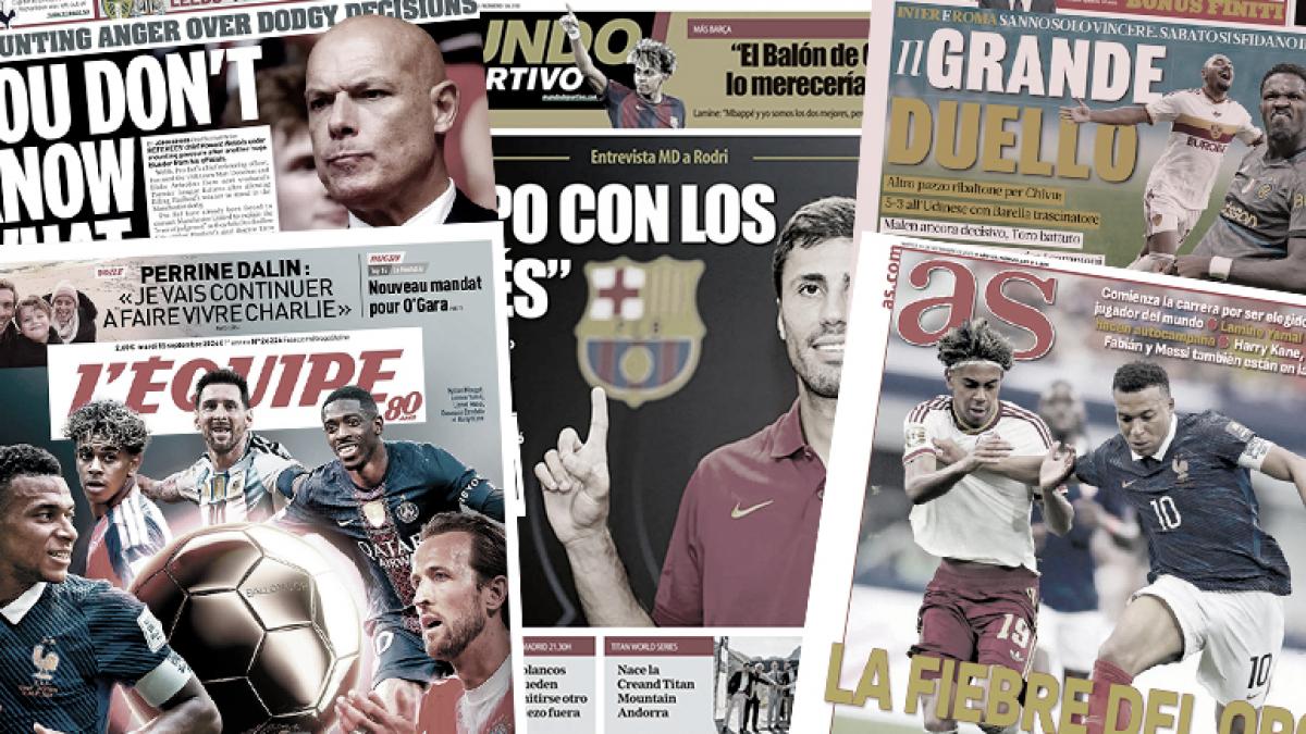 The European press launches the race for the Ballon d'Or, the dark period of Désiré Doué