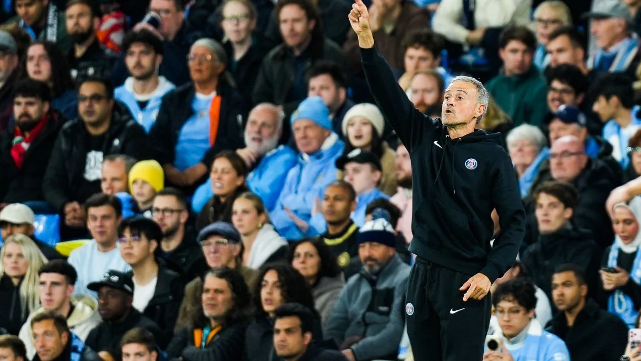 4-2 at Manchester City: Luis Enrique didn't like it!