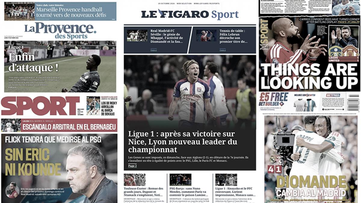 Barça denounces an advantage from PSG, the English press smashes Arsenal