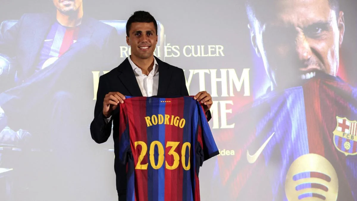 FC Barcelona: Rodri prefers to face PSG than Real Madrid