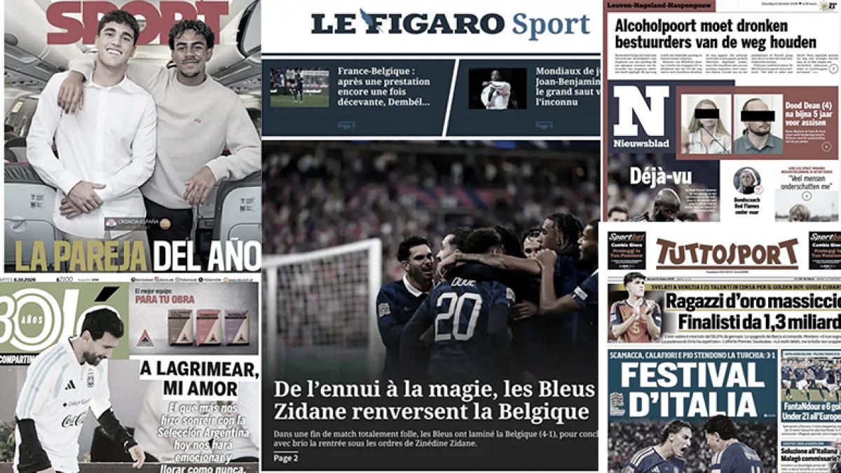 France points the finger at Ousmane Dembélé, the world is already mourning Lionel Messi's farewell selection