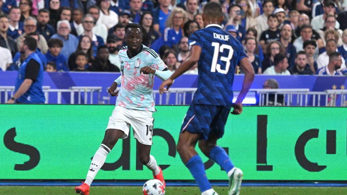 French team: Andy Diouf's assessment after his first break