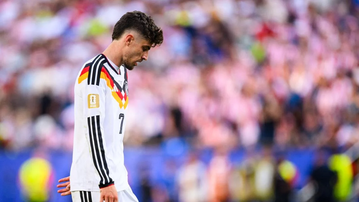 Germany: Kai Havertz leaves the rally