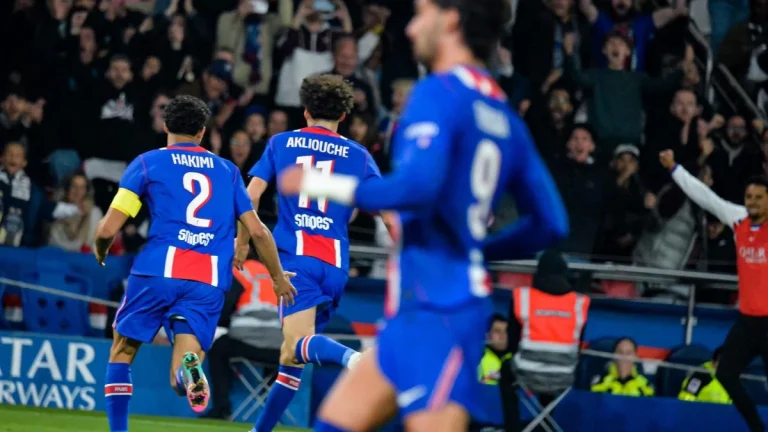 The Parisians are firmly awaiting the clash against Manchester City