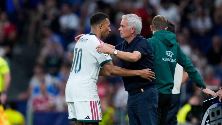 Things got heated between Mbappé and Mourinho!
